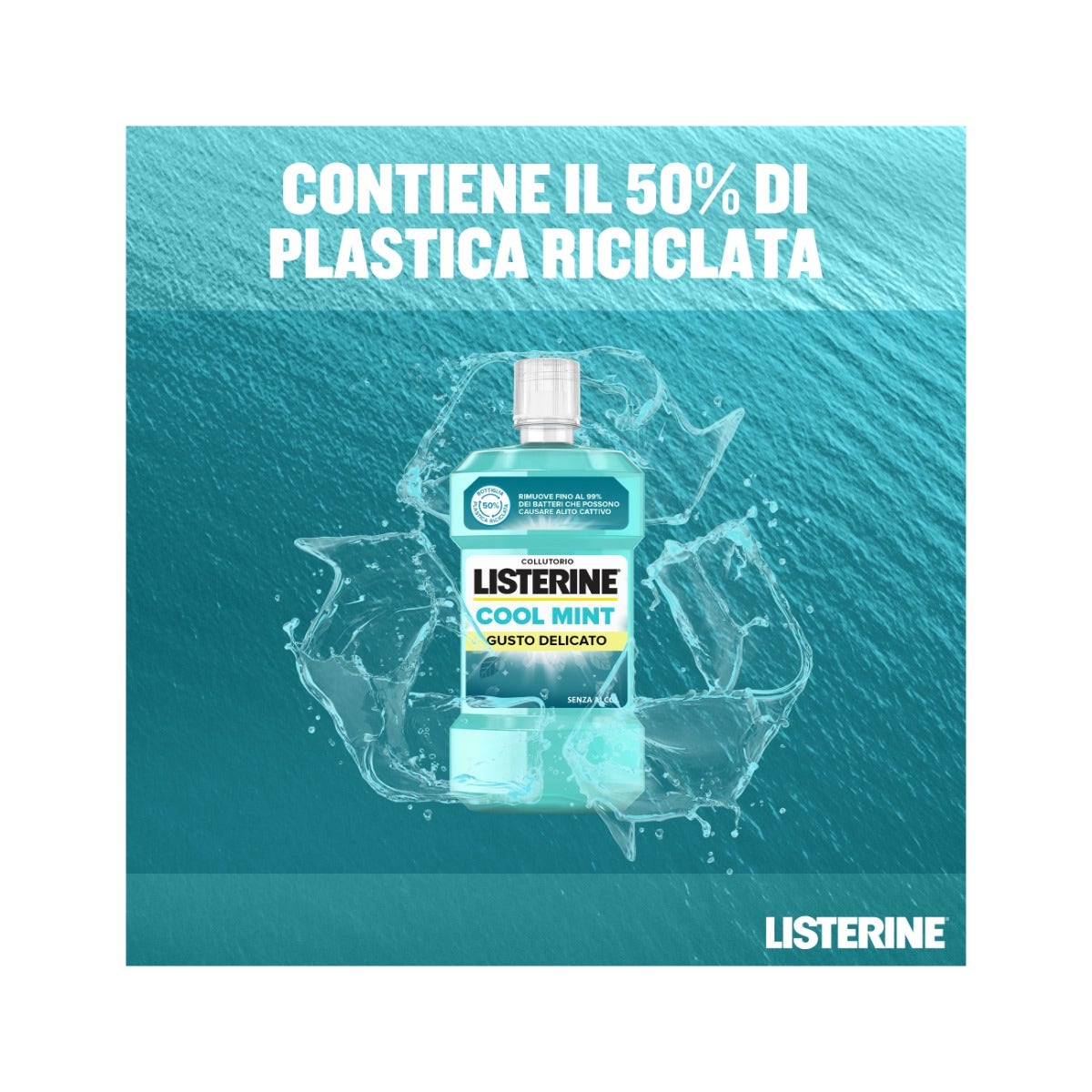 Listerine Cool Mint Collutorio Gusto Delicato 500ml-26