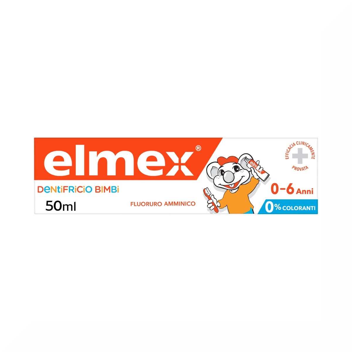 Elmex Dentifricio Bimbi Protezione Carie 0-6 Anni 50ml-16