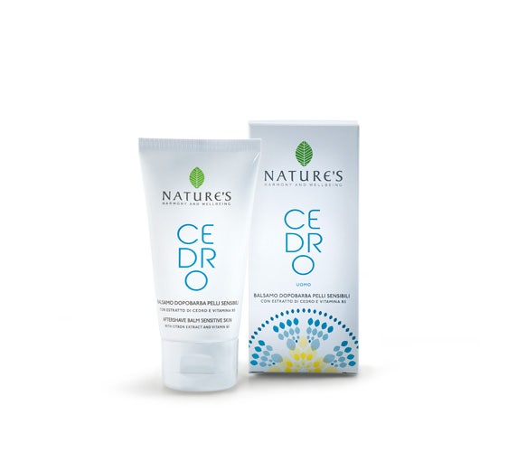 Nature's Cedro Uomo Balsamo Dopobarba Pelli Sensibili 75ml-3