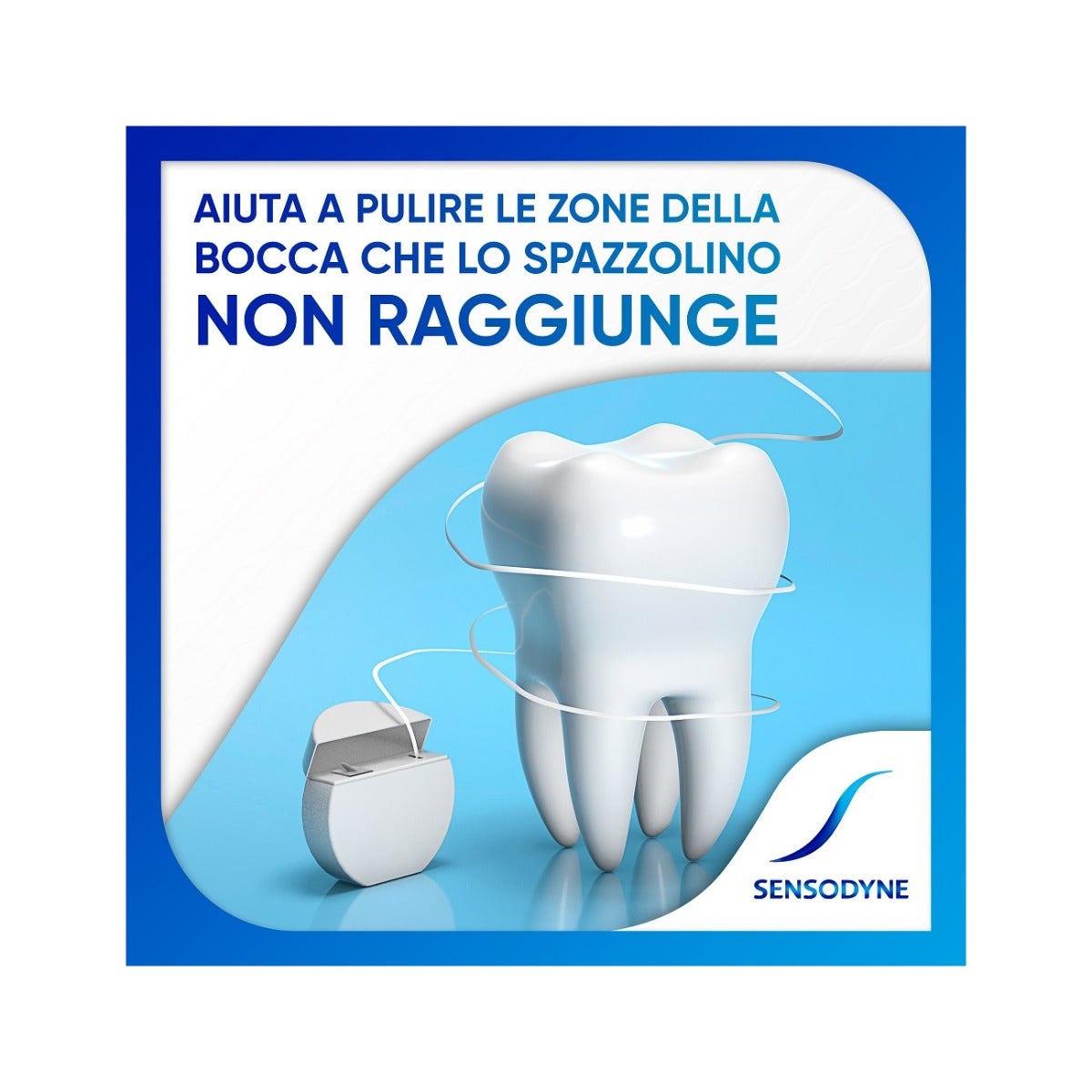 Sensodyne Filo Interdentale Expanding Con Fluoro Gusto Menta 30m-6