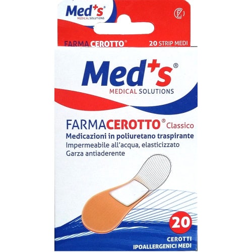Meds Farmacerotto In Poliuretano Ipoallergenico Classico Medio 20 Pezzi -2