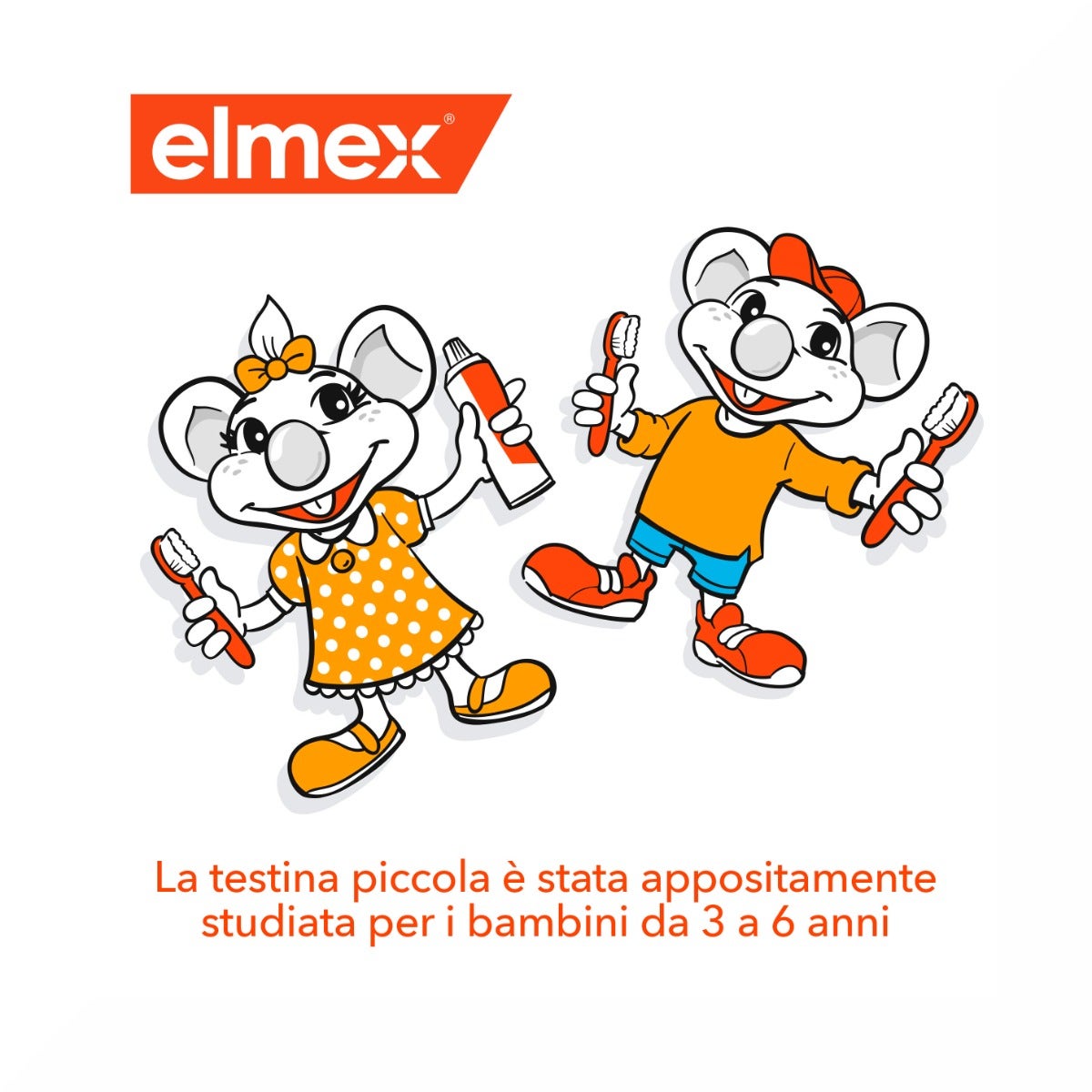 Elmex Bimbi New Spazzolino 3-6 Anni-4