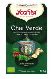 Yogi Tea Tè Speziato Chai Verde 17 Bustine