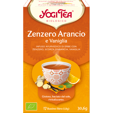 Yogi Tea Zenzero Arancia Vaniglia Infuso 17 Bustine - 1