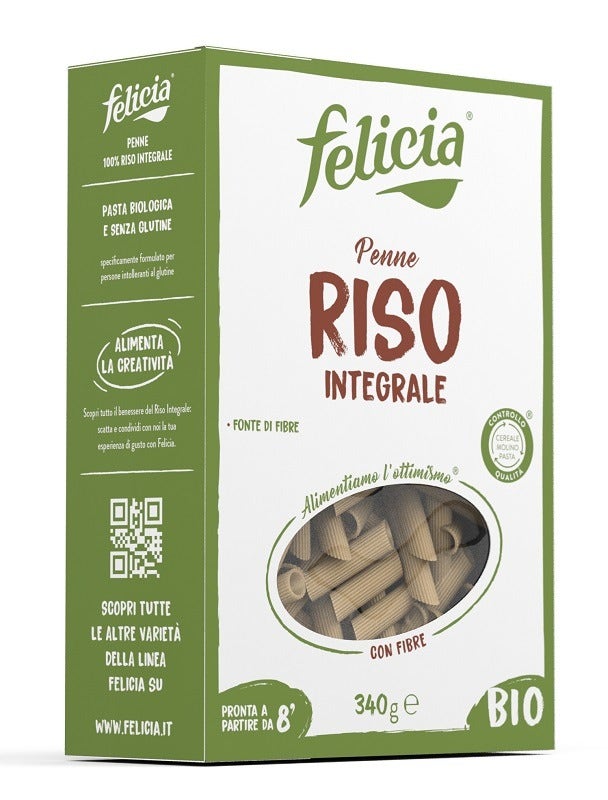 Felicia Bio Riso Integrale Penne 340g-2