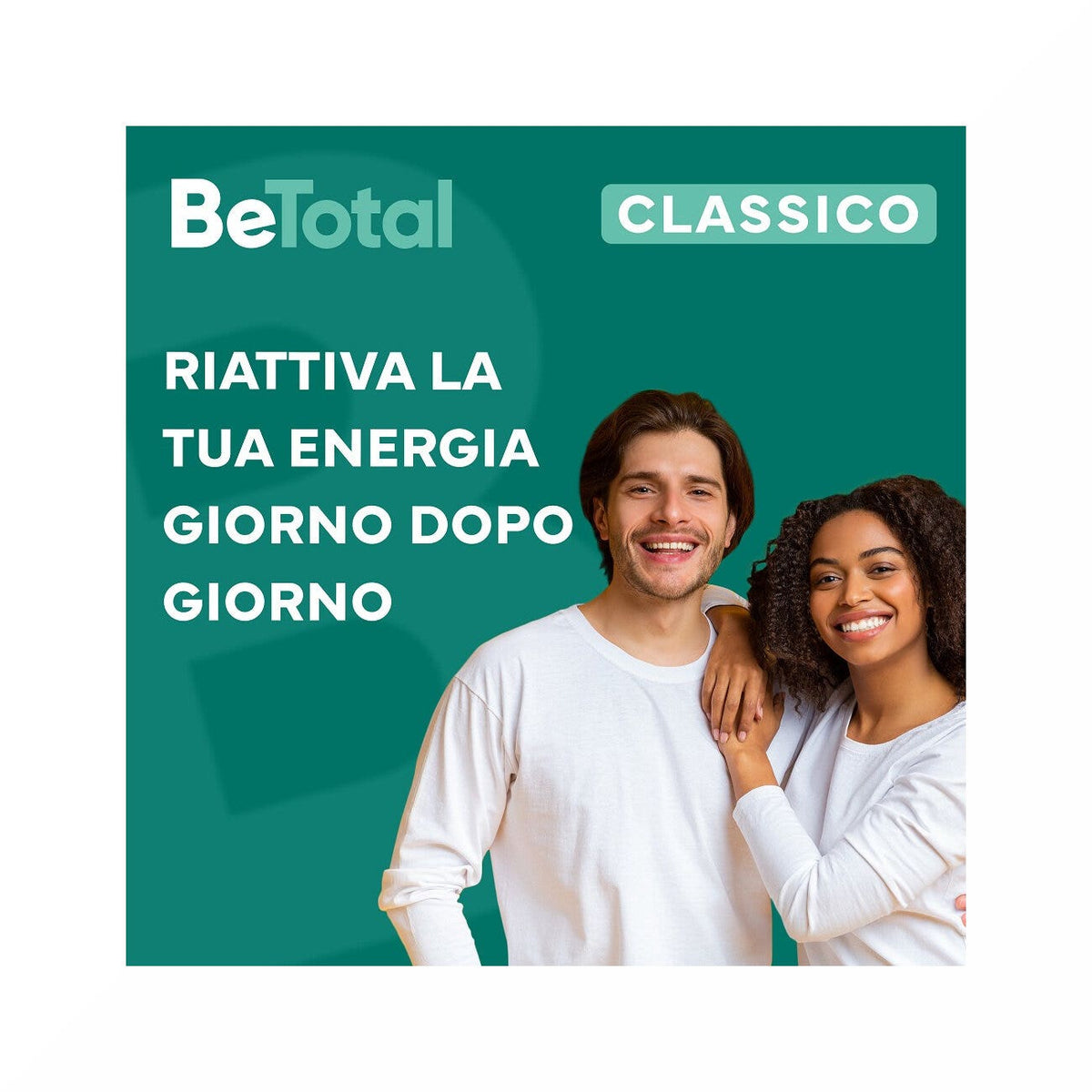 Be-Total Integratore Alimentare Vitamina B/B3/B12 Acido Folico Energia Per Adulti 40 Compresse-3