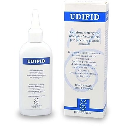 Udifid Soluzione Detergente Otologica Veterinaria 150ml-1
