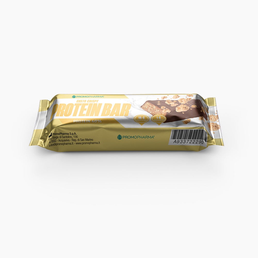 Protein Bar 40% Barretta Proteica Crispy 45g-3