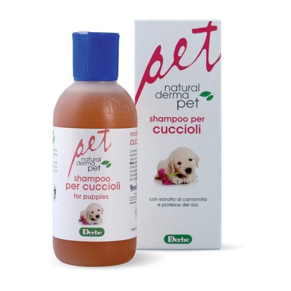 Derbe Shampoo per Cuccioli Natural Derma Pet 200ml-1