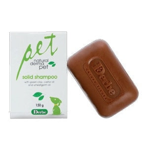 Derbe Shampoo Solido Natural Derma Pet 150g-1