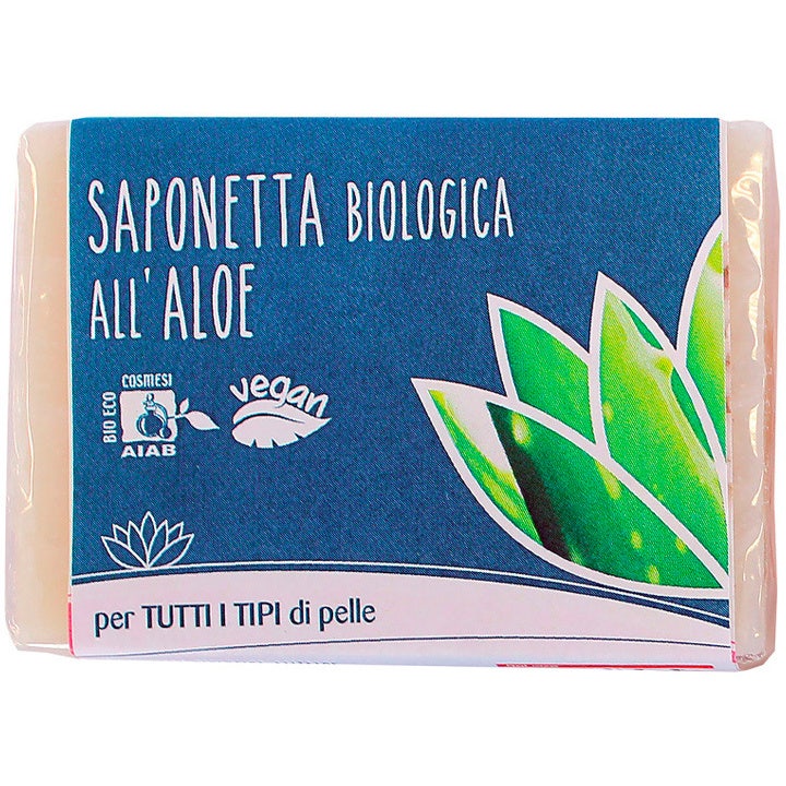 Fiori Di Loto Saponetta All'Aloe Vera 100g-1