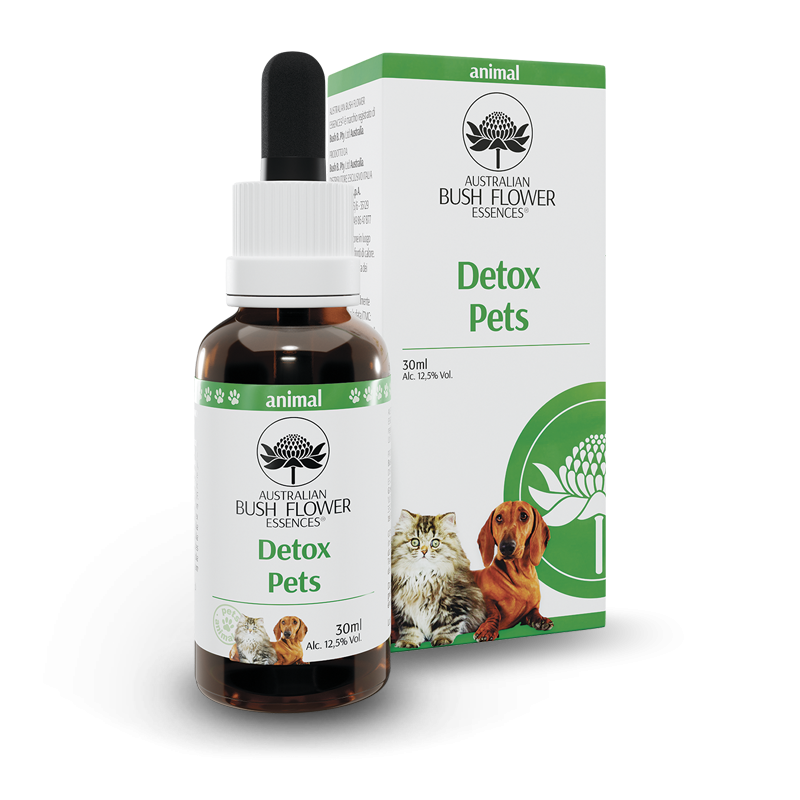 Australian Bush Flower Essences Detox Pets Cani/Gatti 30ml-2