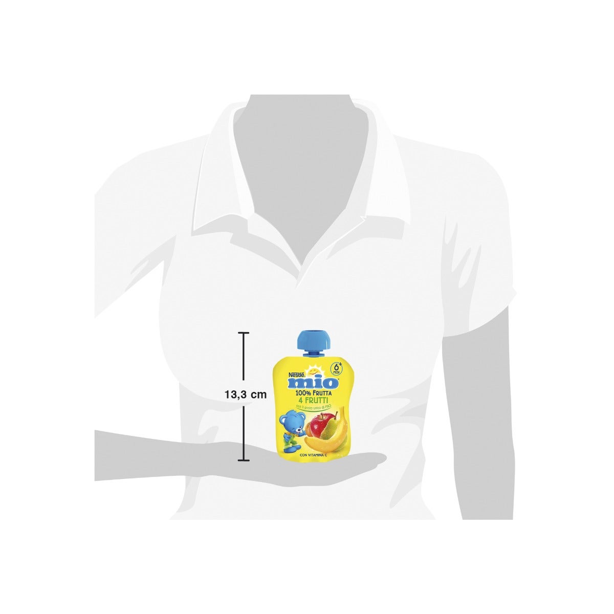 Nestlè Mio Merenda 100% Frutta 4 Frutti Da Spremere Pouch 90ml-5