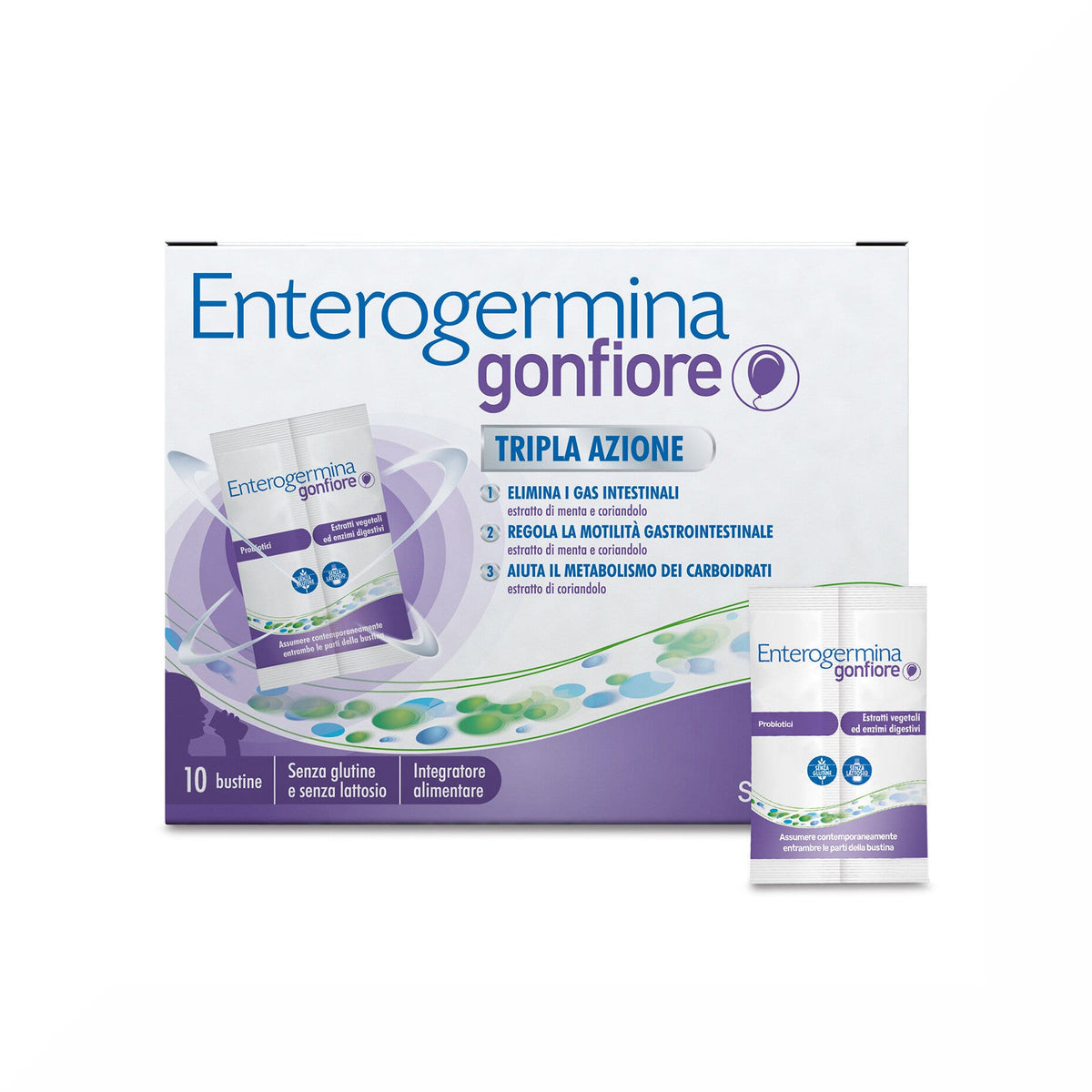 Enterogermina Gonfiore Probiotici Enzimi Digestivi Fermenti Lattici Adulti Contro Gonfiore Addominale 10 Bustine-28