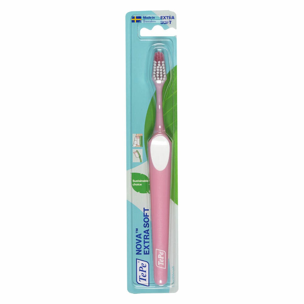 TePe Nova X-Soft Spazzolino Con Punta Sporgente Per Pulizia Precisa 1 Pezzo-1