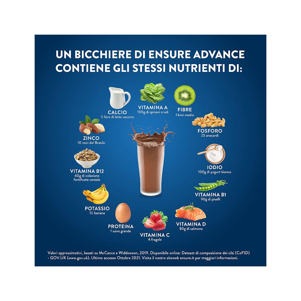 Ensure Advance Cioccolato 850g-6