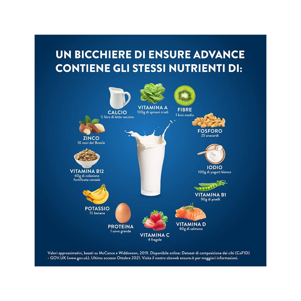 Ensure Advance Vaniglia 850g-6