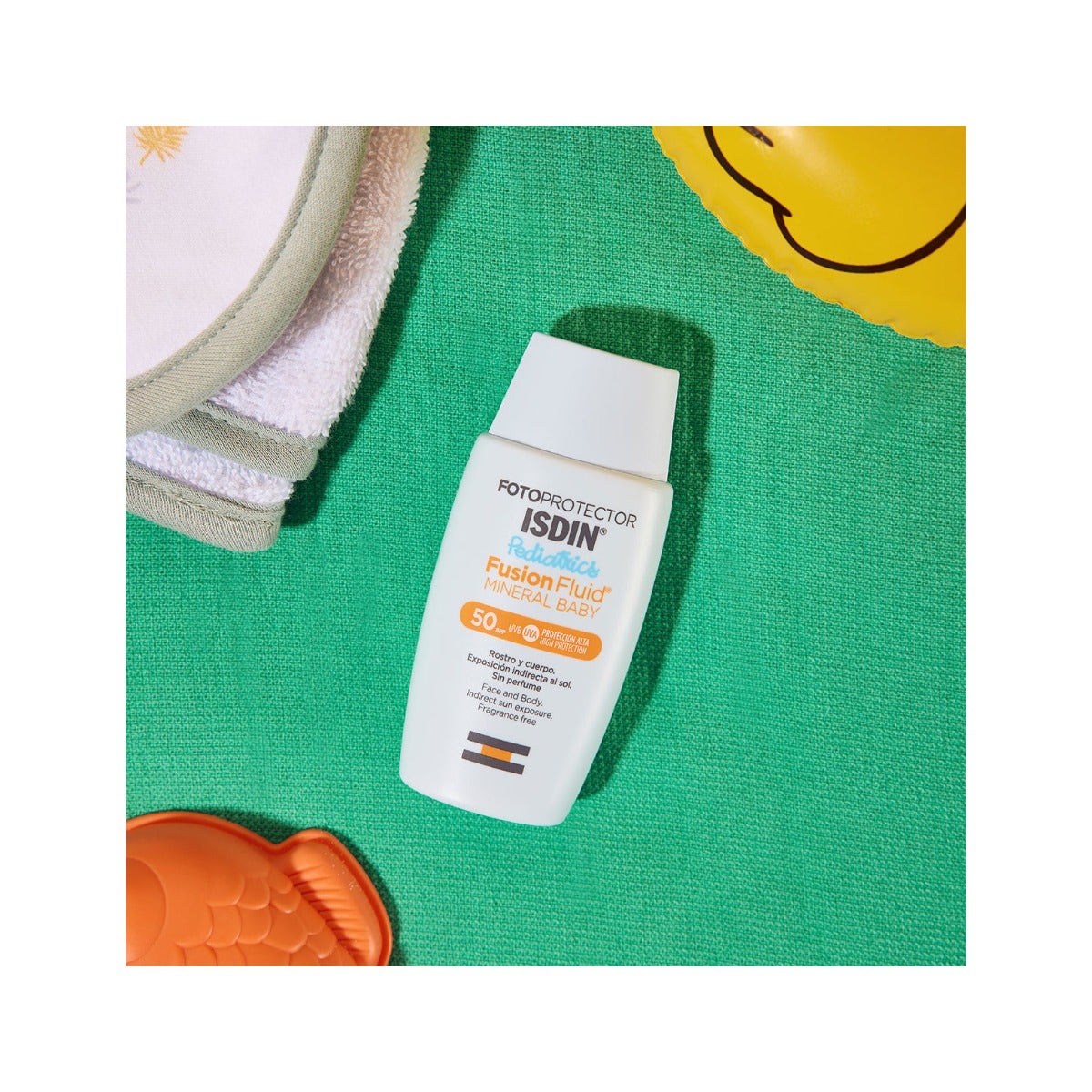 Isdin Fotoprotector Fusion Fluid Mineral Baby Pediatrics SPF50 50ml-11