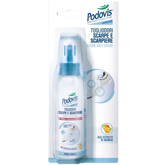 Podovis Spray Togli Odori Scarpe E Scarpiere 100ml  - 2