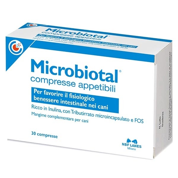 Microbiotal Cane 30 Compresse-2