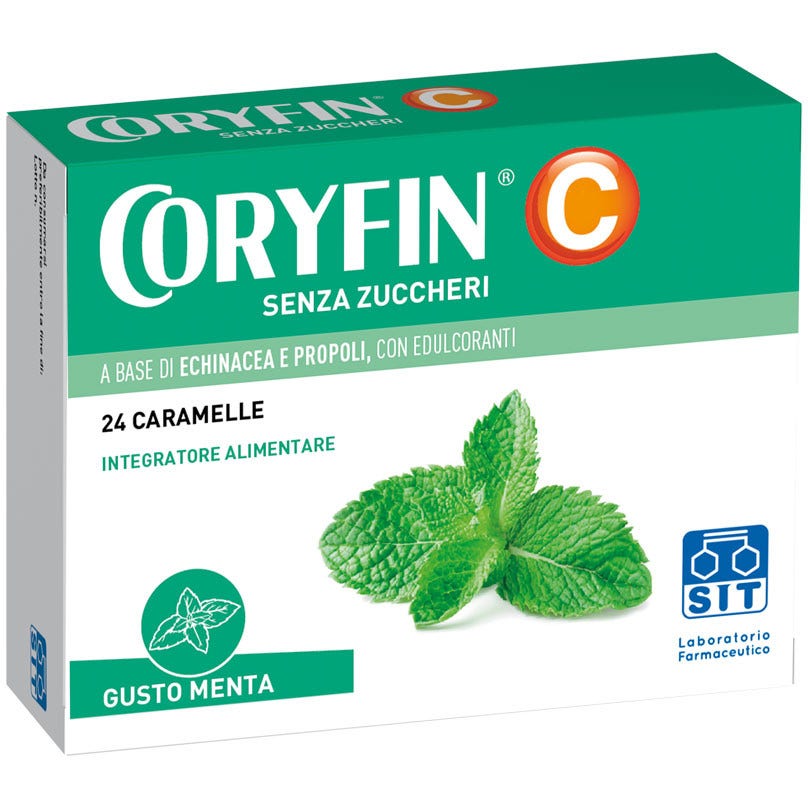 Coryfin C Senza Zucchero Mentolo 24 Caramelle  - 3