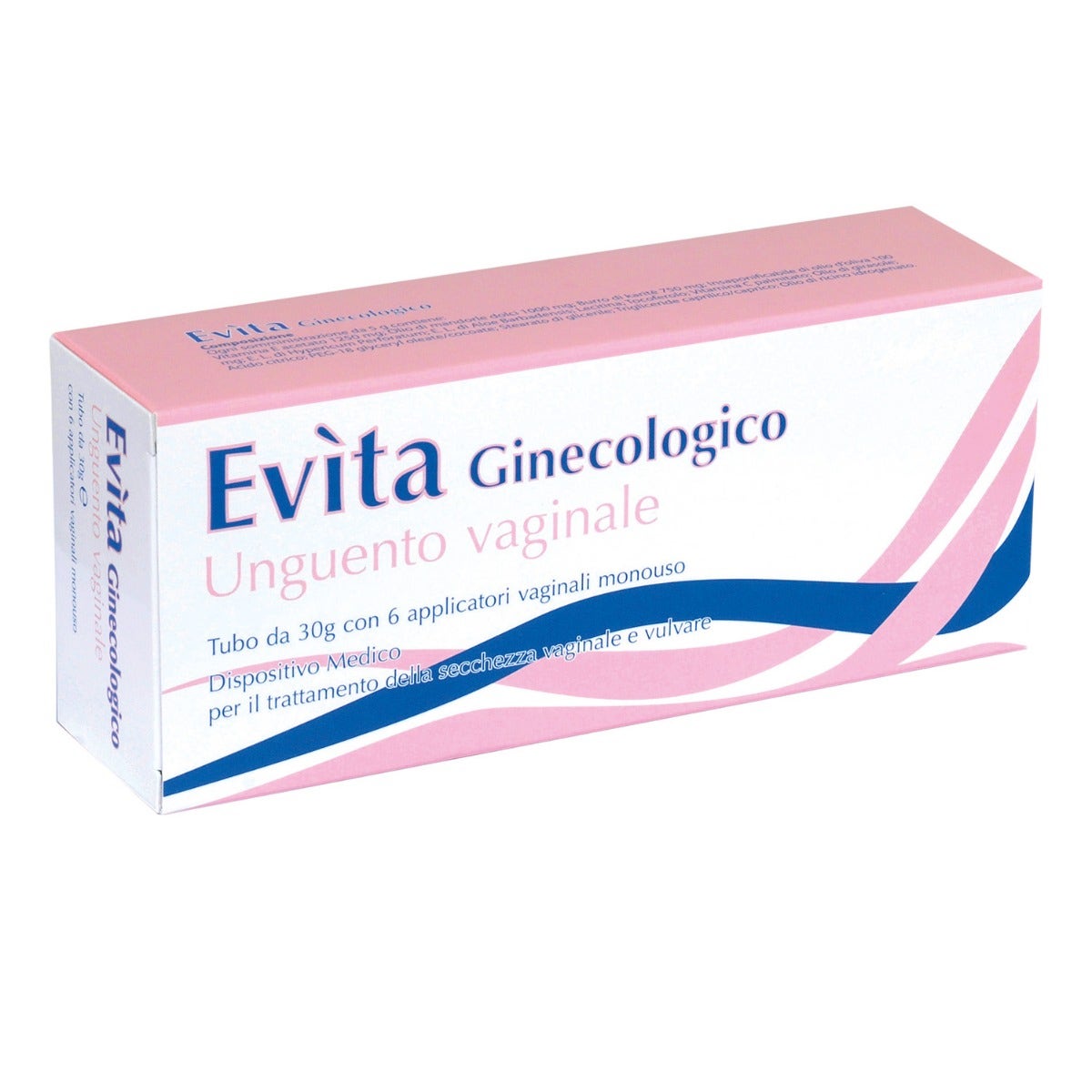 Evita Ginecolog Unguento Vaginale Tubo 30g + 6 Applicatori Vaginali Monouso-2
