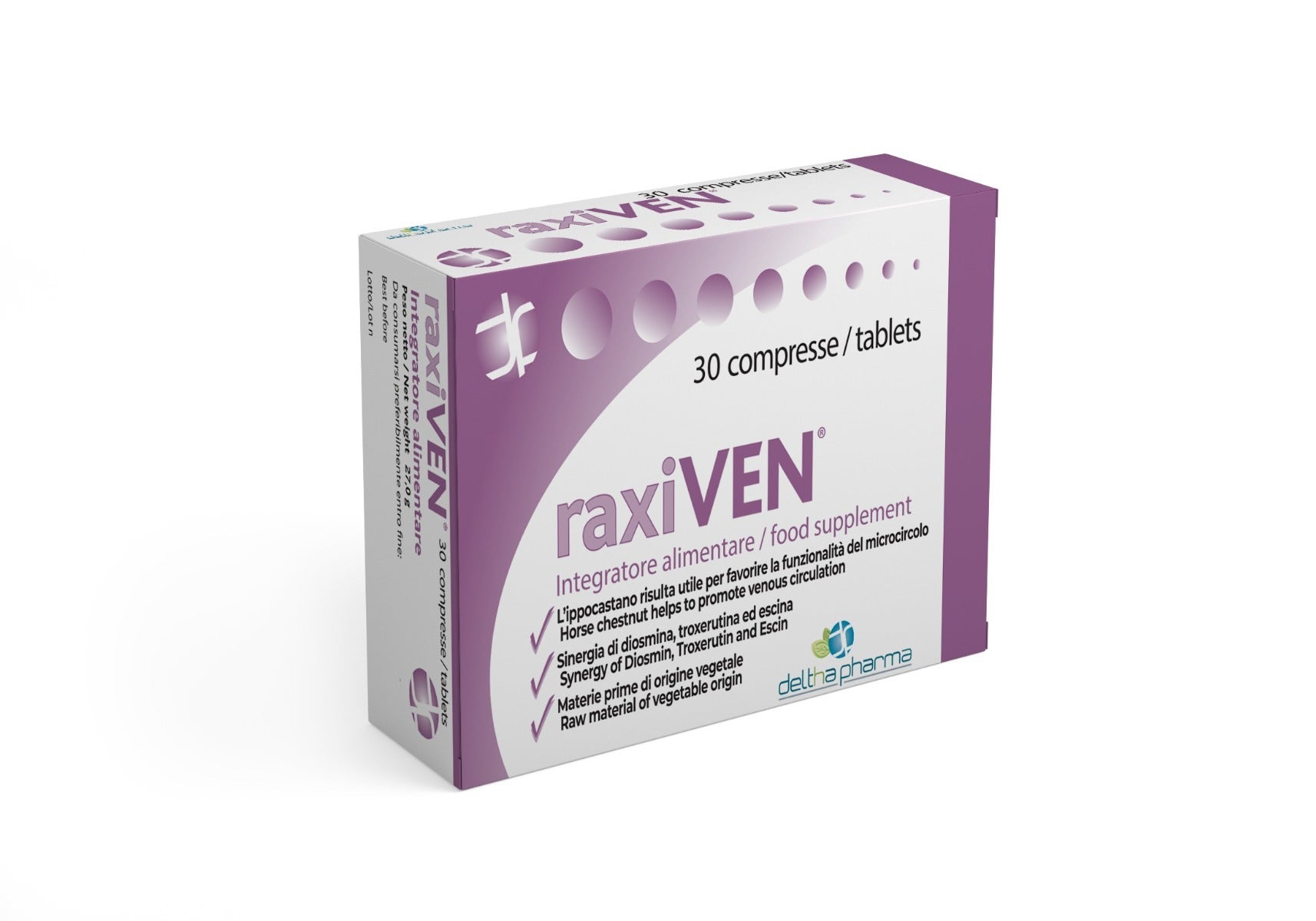 Deltha Pharma RaxiVen 30 Compresse-2
