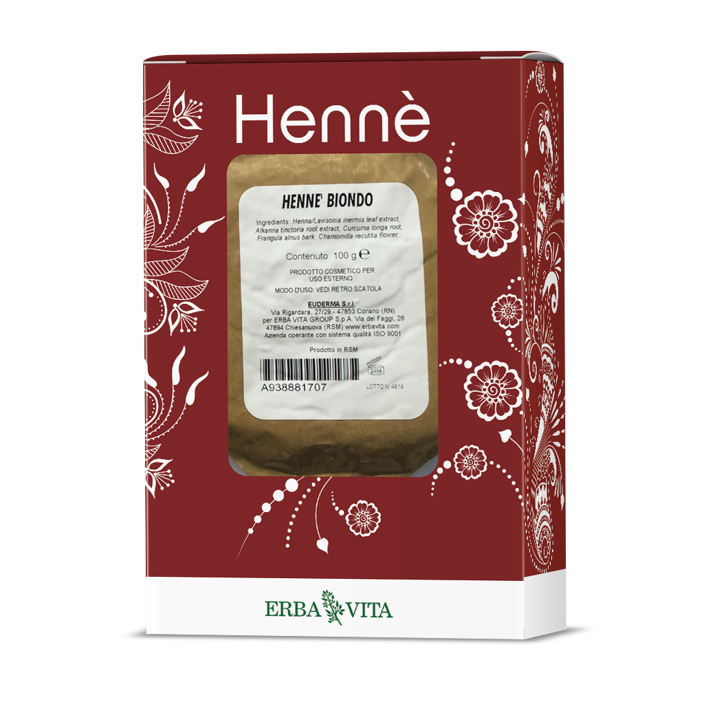 Henne Colorante Capelli Biondo 100g  - 3