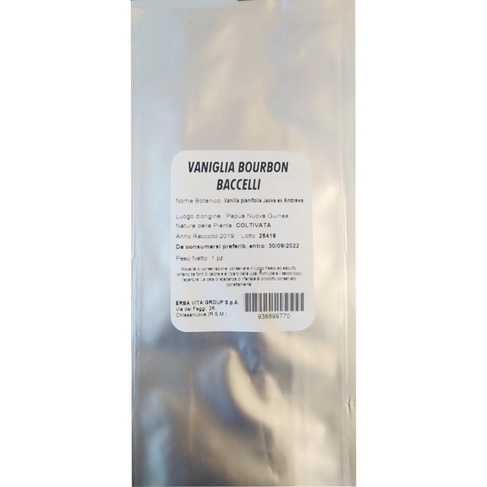 Erba Vita Vaniglia/Bourbon Baccello 1 Pezzo-4