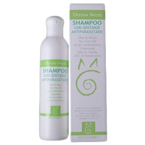 Derma Neem Shampoo Antiparassitario Cani/Gatti 250ml-1