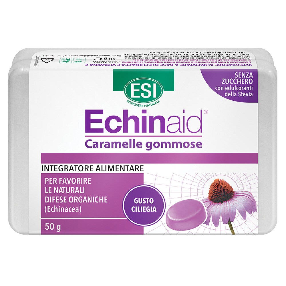 Esi Echinaid Caramelle Gommose Gusto Ciliegia 50g-1