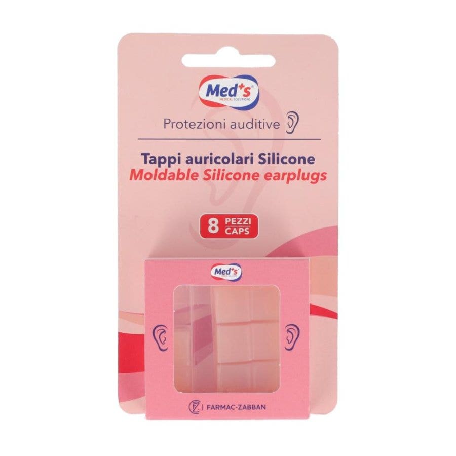 Tappo Auricolare in Silicone Scatola 8 Pezzi-0