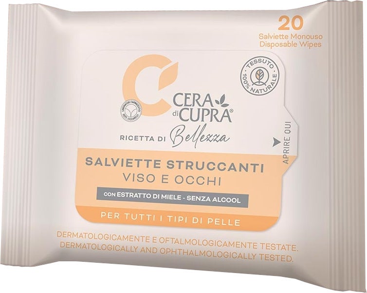 Cera Di Cupra Salviette Struccanti 20 Pezzi-1