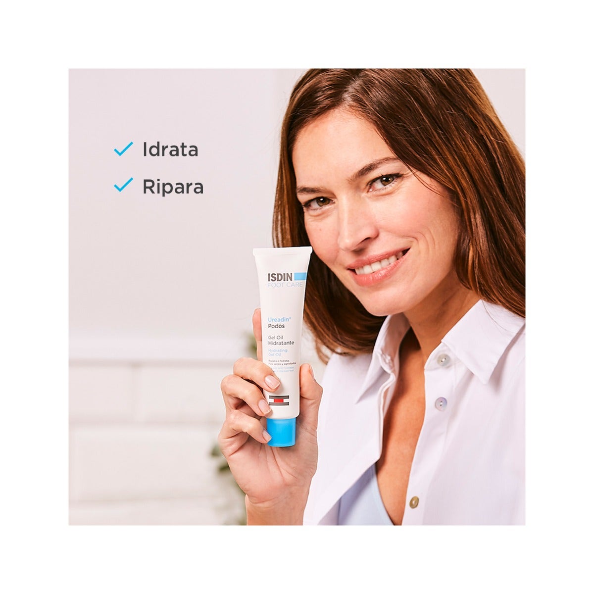 Isdin Ureadin Podos Gel Oil Idratante Per Piedi Secchi 75ml-3