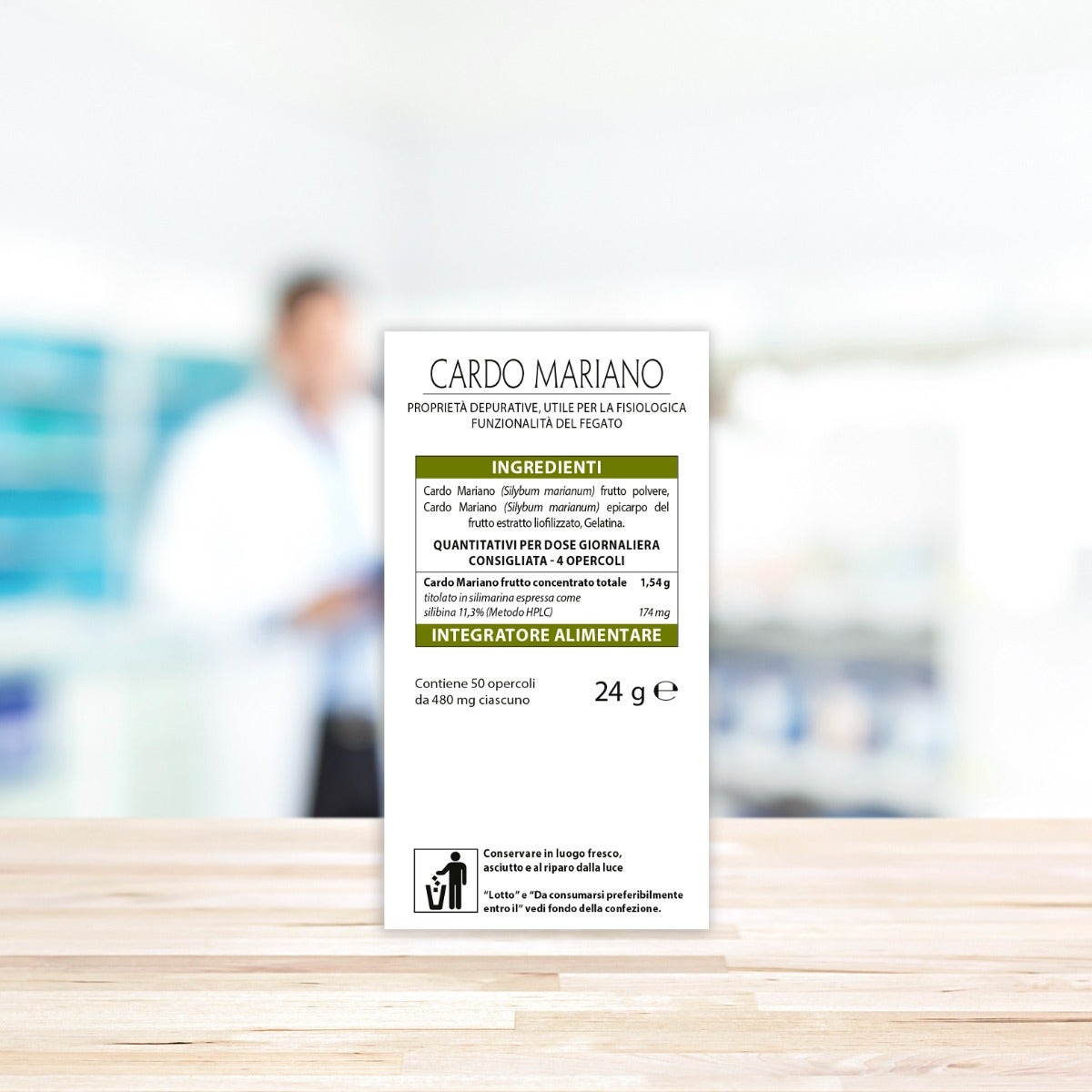 Aboca Cardo Mariano Concentrato Totale 50 Opercoli -6