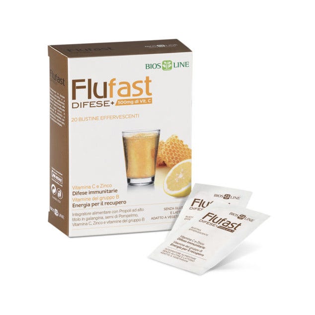 Bios Line Apix Flufast Difese+ 20 Bustine Effervescenti-1