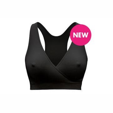 Medela Keep Cool Sleep Reggiseno Gravidanza/Allattamento Colore Nero Taglia S-1
