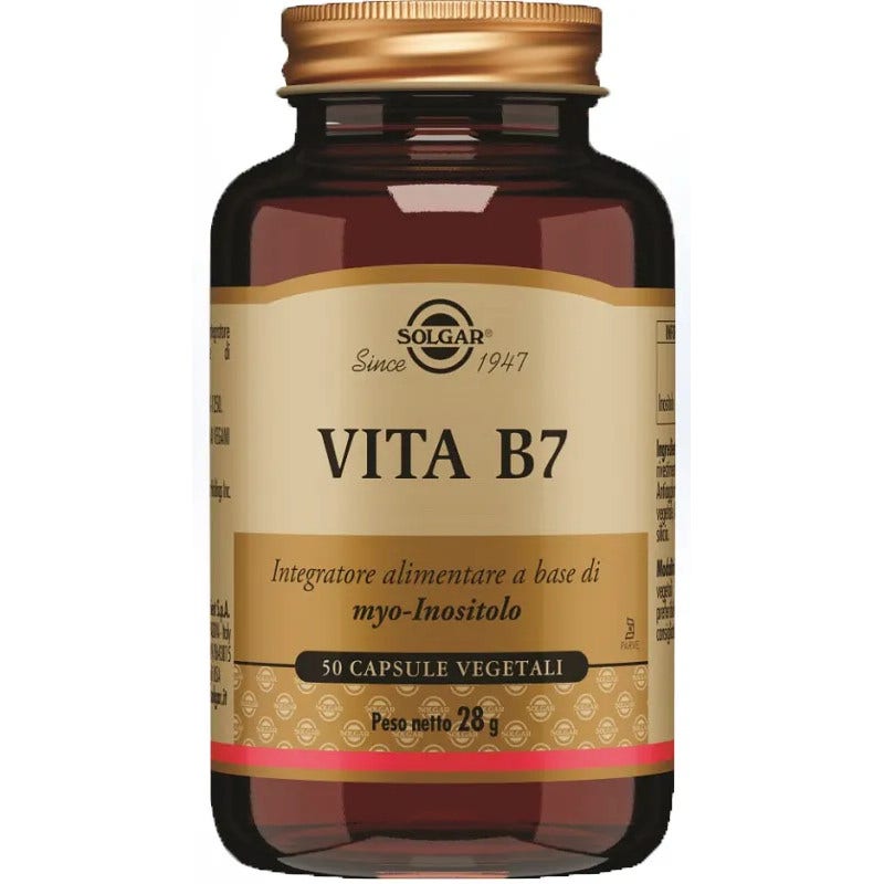 Solgar Vita B7 50 Capsule Vegetali-2