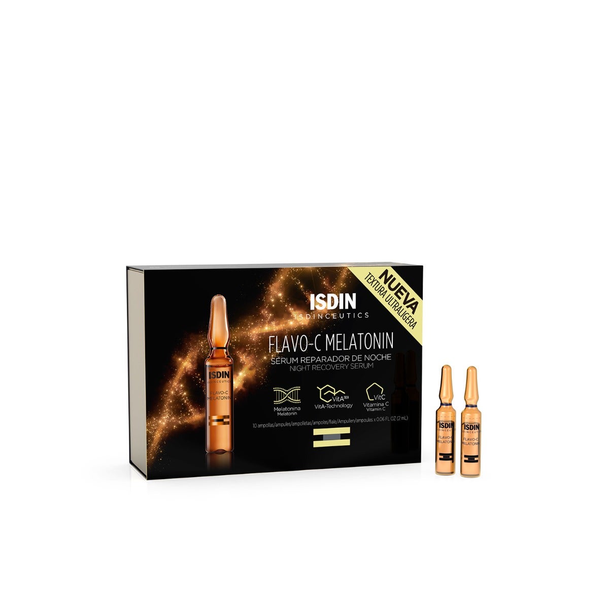 Isdin Isdinceutics Flavo-C Melatonin Viso 30 Fiale-2