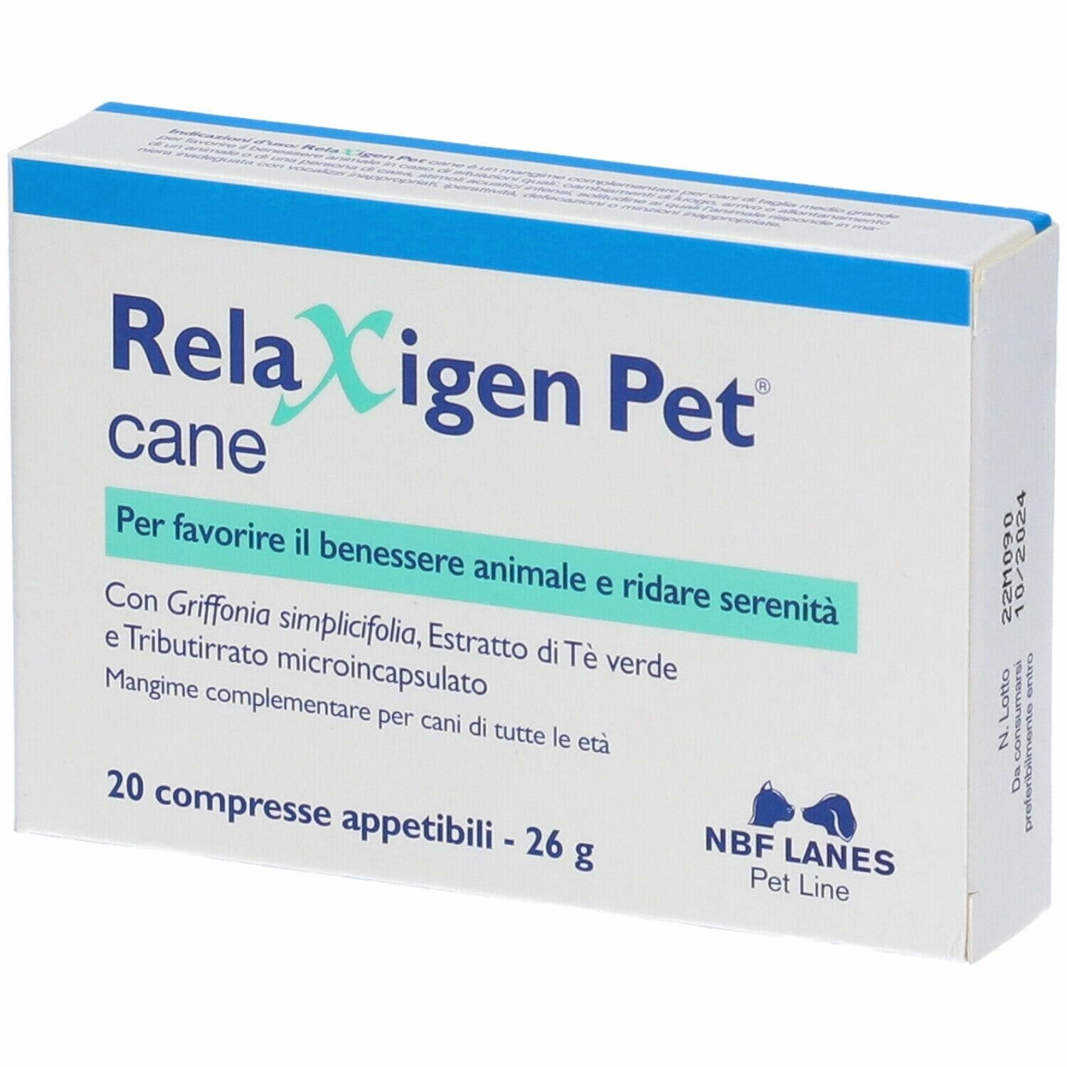 Relaxigen Pet Cane 20 Compresse-3