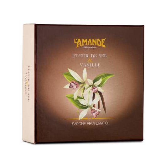L'Amande Aromatique Sapone Profumato Fleur De Sel & Vanille 150g-2