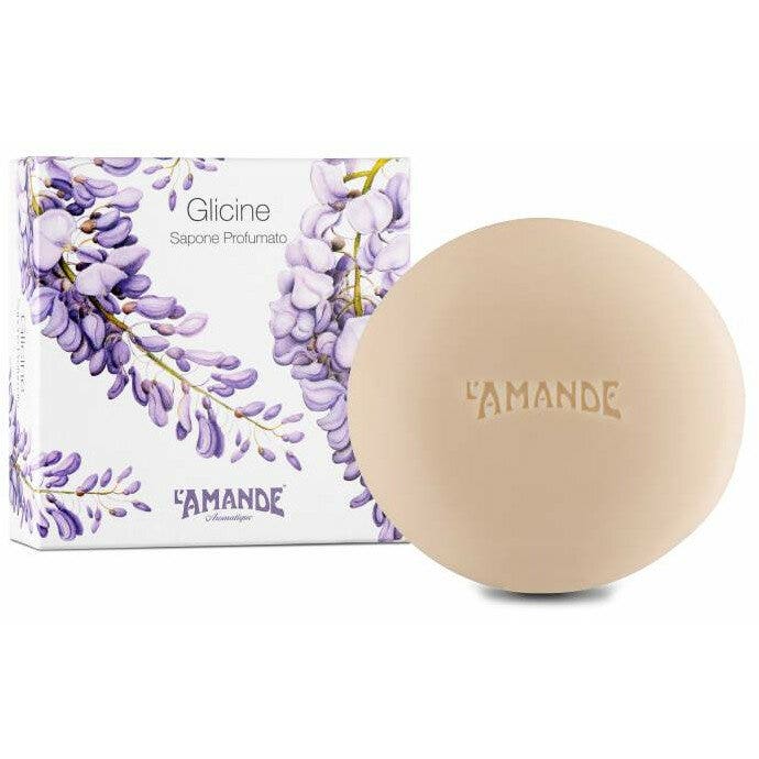 L'Amande Aromatique Sapone Profumato Glicine 150g-2