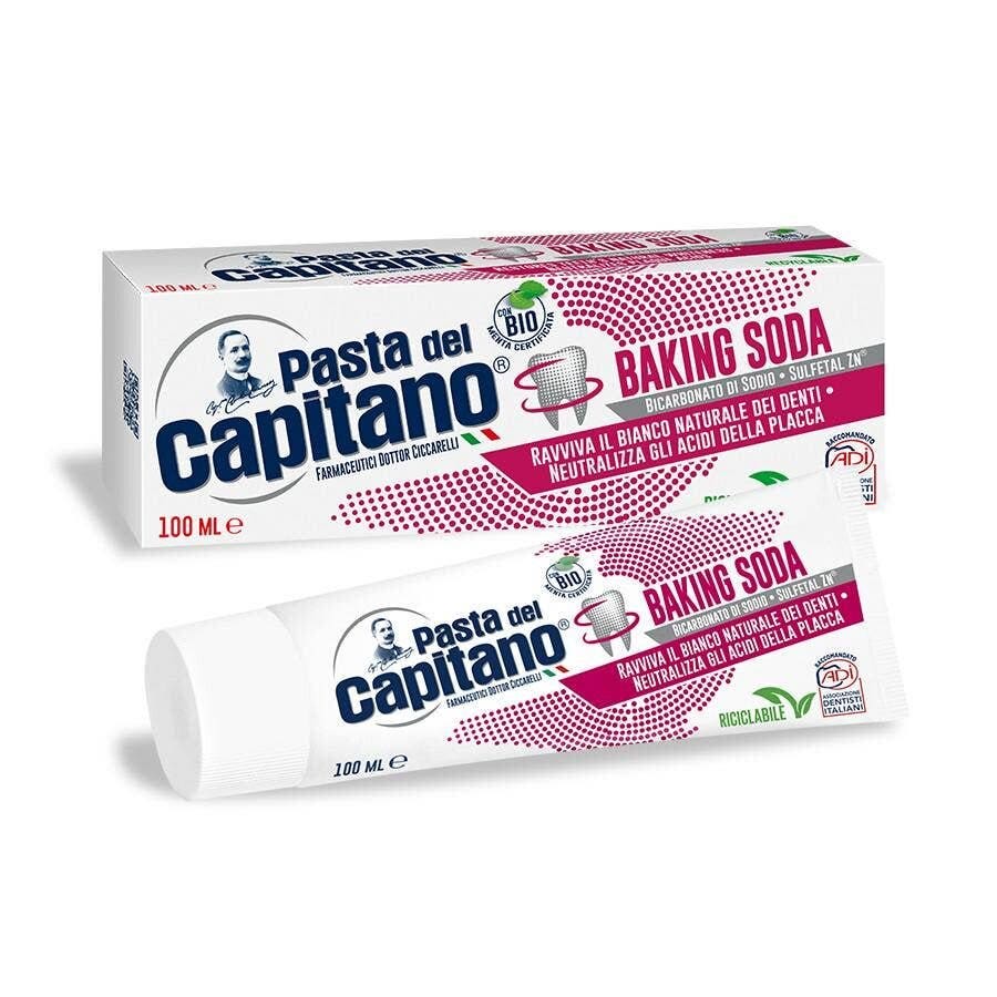 Pasta Del Capitano Dentifricio Baking Soda 100ml-1