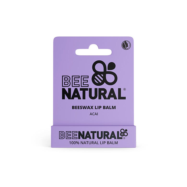 Bee Natural Lip Balm Gusto Acai Berry Stick 4,2g-1