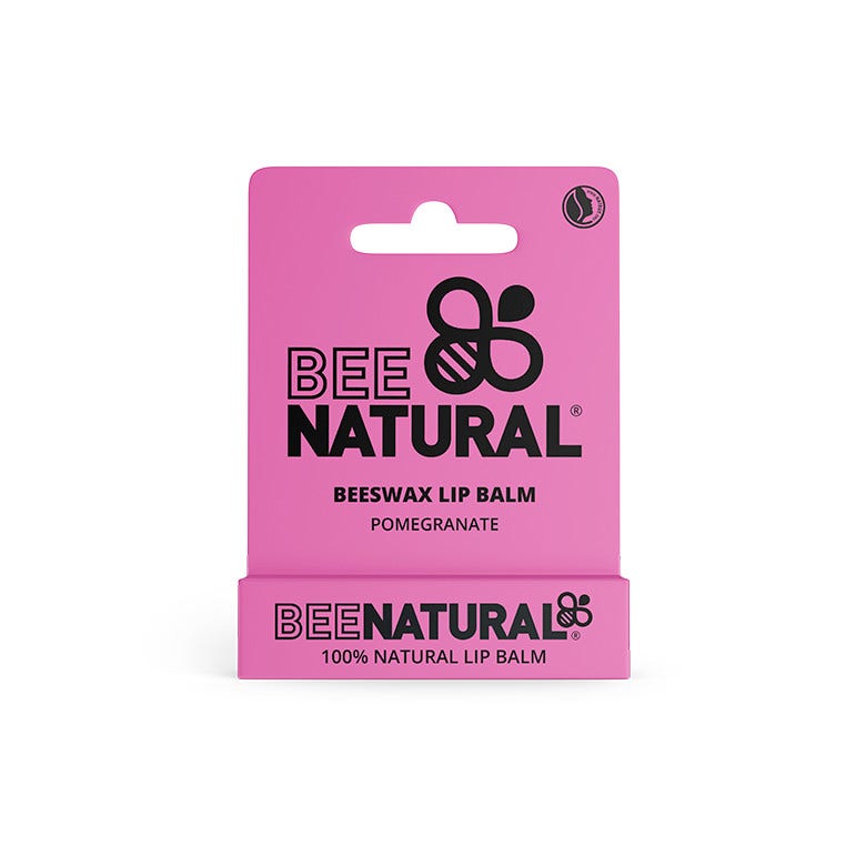Bee Natural Lip Balm Gusto Pomegranate Stick 4,2g-1