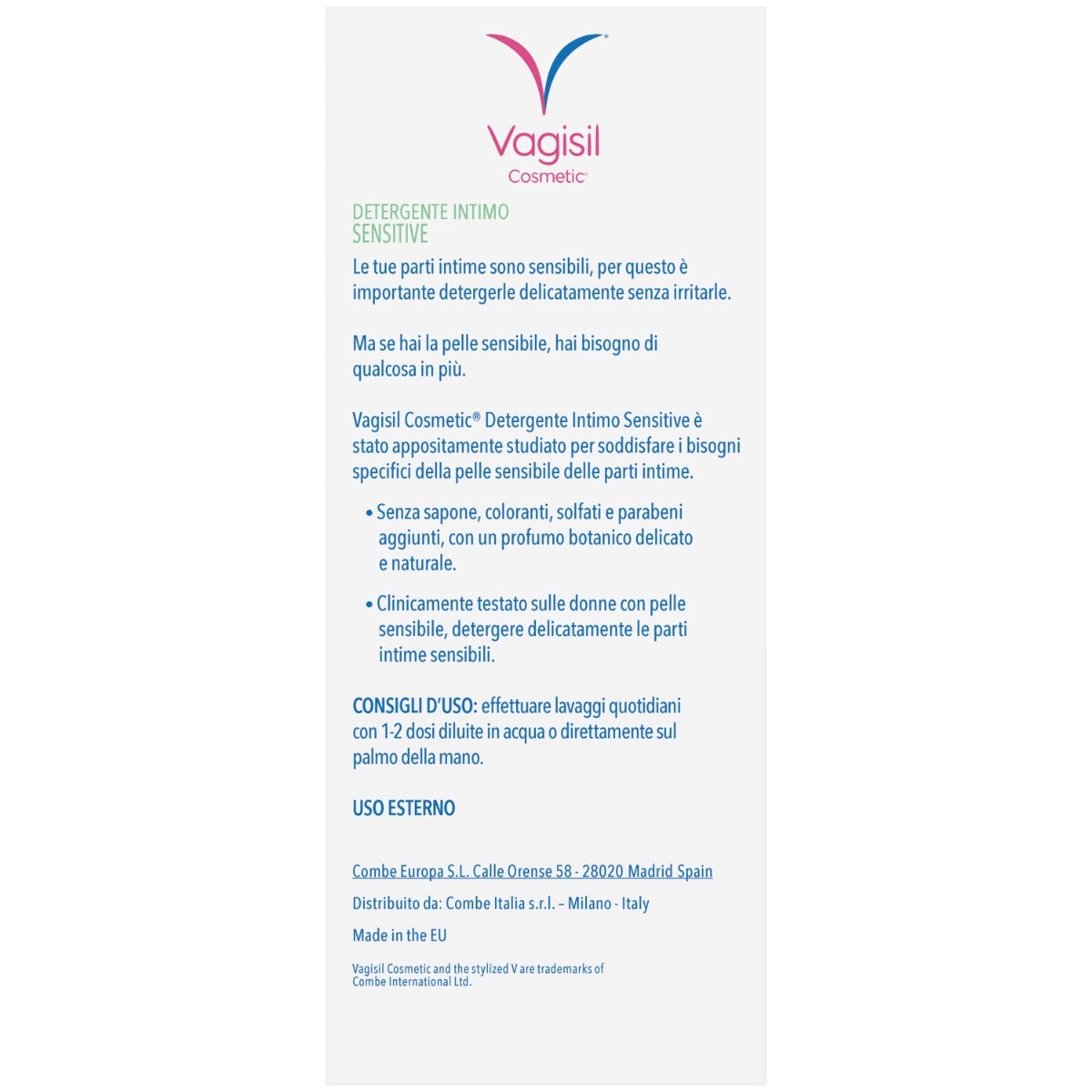Vagisil Detergente Intimo Sensitive 250ml-8