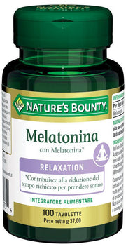 Nature's Bounty Melatonina 100 Tavolette-1