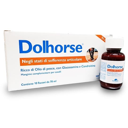 Nbf Lanes Dolhorse Mangime Complementare Per Equini 10 Flaconcini-1