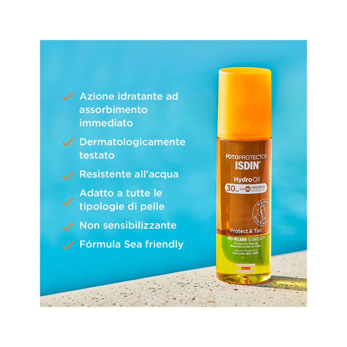 Isdin Fotoprotector Corpo Hydro Oil SPF30 200ml-12