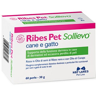 Nbf Lanes Ribes Pet Sollievo Blister Cane/Gatto 60 Perle  - 1